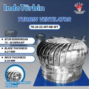 Turbin Ventilator 20 Inch Turbine Roof Fan Ventilasi Exhaust Atap Rumah Pabrik 20" IndoTurbin
