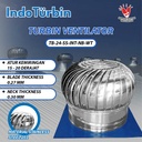 Turbin Ventilator 24 Inch Turbine Roof Fan Ventilasi Exhaust Atap Rumah Pabrik 24" IndoTurbin
