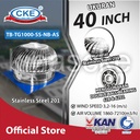Turbin Ventilator 40 Inch Kipas/Exhaust Atap Ventilasi Atap