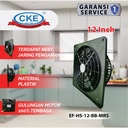 Wall Exhaust Fan High Speed 12 Inch Kipas Hexos Tipe Dinding Tembok 12" Plastik