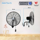 Wall Fan Curved Blade 30 Inch Kipas Angin Dinding Tembok 30" Industrial Wall Fan