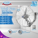 Wall Fan Remote 24 Inch Kipas Angin Dinding Tembok Remote Control 24" Industrial Fan