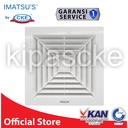 Exhaust Fan Plafon 8 Inch Ceiling Exhaust CKE Exhaust Penghisap Udara