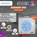 Exhaust Fan Imatsu APC12C2 With LED 5 Inch Rumah Toilet Dapur Eksos