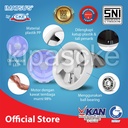 Exhaust Fan Kaca Imatsu APC15-AK With Ball Bearing & LED 6 Inch Eksos