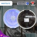 Exhaust Fan Kaca Imatsu APC20AK With LED 8 Inch Rumah Toilet Eksos
