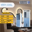 Air Cooler 6 Liter Dengan Remote Penyejuk Ruangan Rumah Sejuk