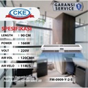 CKE Air Curtain Blower FM-0909 Putih AC Angin Toko Gedung Kantor