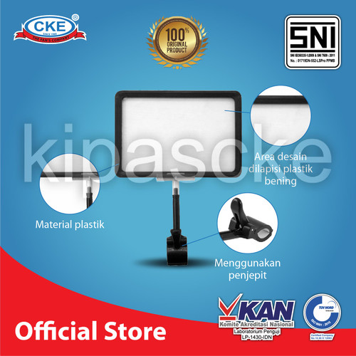 Poster Frame PF-G007-GZ-YL Papan Promosi Informasi Supermarket Pameran