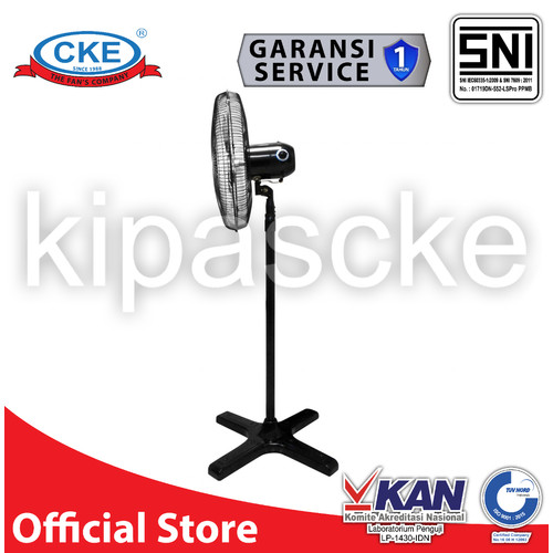 Stand Fan CKE SF-ECO-50A-TH 20 Inch Kipas Angin Berdiri Kipas Industri