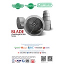 Sirocco Blade Alur Kanan Sentrifugal DE 10.8 Inch Fan Wheel Impeller