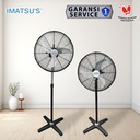 Stand Fan Curved Blade 24 Inch Kipas Angin Tumpu Berdiri 24" Industrial Standing Fan