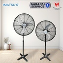 Stand Fan Curved Blade 26 Inch Kipas Angin Tumpu Berdiri 26" Industrial Standing Fan