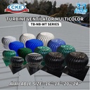 Turbin Ventilator Aluminium Warna Biru 18 Inch Turbine Ventilasi Atap Rumah Gedung 18" Inci Blue Coating