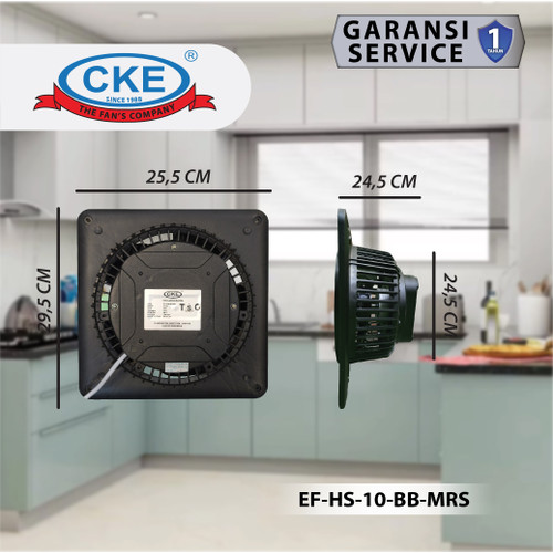 Wall Exhaust Fan High Speed 10 Inch Kipas Hexos Tipe Dinding Tembok 10" Plastik