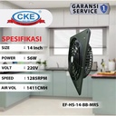 Wall Exhaust Fan High Speed 14 Inch Kipas Hexos Tipe Dinding Tembok 14" Plastik