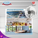 Wall Fan Remote 18 Inch Kipas Angin Dinding Tembok Remote Control 18" Tornado Fan