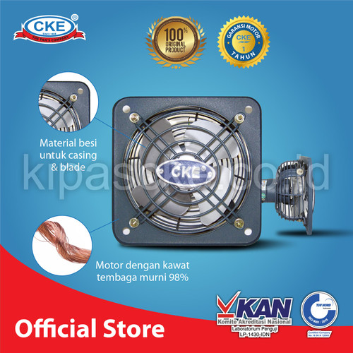 Exhaust Fan CKE Standard DBN 8 Inch Fan Rumah Toilet Eksos