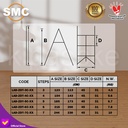 Ladder LAD-ZDT-6C-XX 6 Step Silver Bentuk A 2 Meter Tangga Lipat