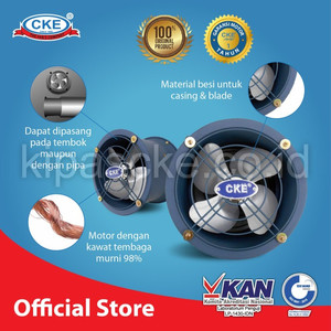 CKE Drum Fan DFS-D08 1 8 Inch Drum Fan Blower