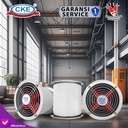 CKE Drum Fan DFW-FAC20Y-GS 8 Inch Blower