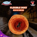 CKE Flexible Duct FD-GM 12 Inch 10 Meter Duct Hose Selang Flexible