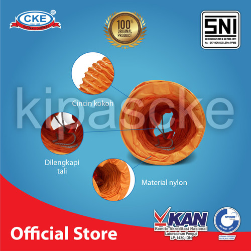CKE Flexible Duct FD-GM 8 Inch 10 Meter Duct Hose Selang Flexible Sela