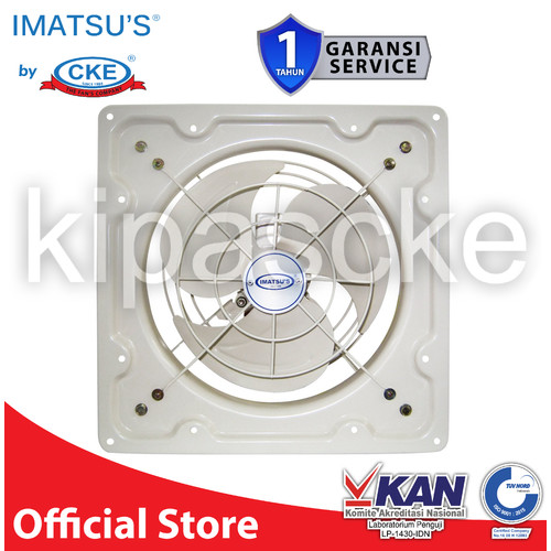 Imatsu Exhaust Fan Low Noise 10 Inch Exhaust Dinding Blower Gedung