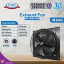 CKE Exhaust Fan YDWF 18 Inch Eksos Dinding Blower Gedung
