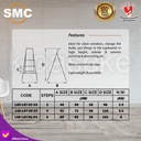 Ladder LAD-LST-3C-XX Tangga Lipat Aluminium Model Bangku 3 Step