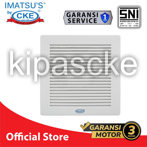 Kipas Imatsu Ceiling Duct CD-BPT10-12K-LED-BB-IMS Ventilasi Plafon
