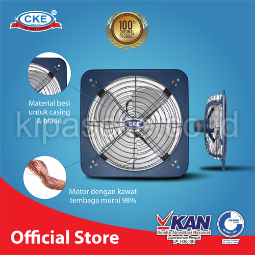 Exhaust Fan CKE Standard DBN 24 Inch 380V INDUSTRI Rumah Toilet Dapur