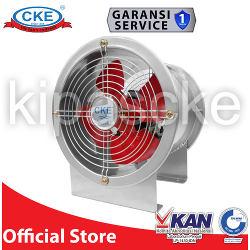 CKE Axial Fan AFD-STD-FAC-20Y-2-GS 8Inch Drum Axial Drum Blower Gedung