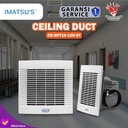 Ceiling Duct CKE CD-BPT10-12D-ST 8 Inch Eksos Plafon Blower Toilet