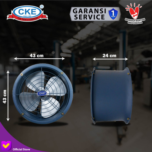 CKE Drum Fan DFS-D14 1 14 Inch Drum Fan Blower