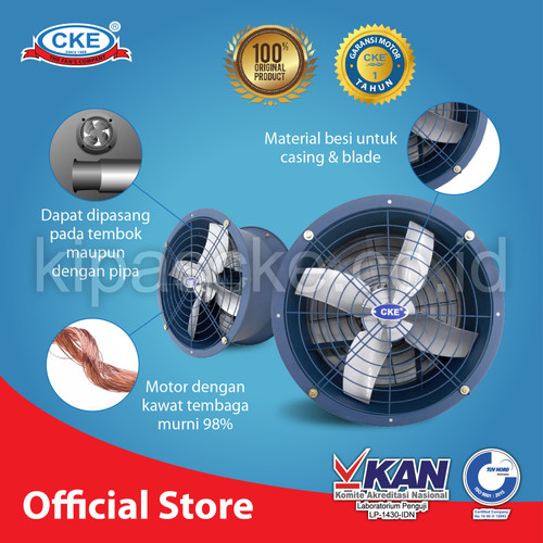 CKE Drum Fan DFS-D16 1 16 Inch Drum Fan Blower