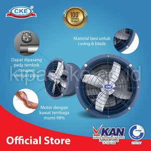 CKE Drum Fan DFS-D24 3 24 Inch Blower Tabung Blower