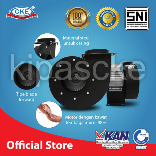 CKE Mini Centrifugal MC-DE M190R 1-1.1-NO Blower Keong Blower Dapur