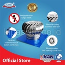 CKE Turbin Ventilator TG300-SS Ventilasi Atap Rumah Pabrik Resto Udara