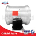 Axial Fan Direct 10" Inline Duct Fan Extractor Drum Blower Gedung