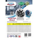 Axial Fan CKE AXD-3.15#GLV/8/0.37/4-HJ 12 Inch