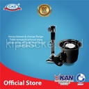 Exhaust Fan Korean BBQ 4 inch Warna HITAM Imatsu's Grill Barbecue