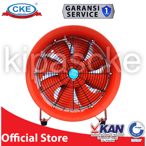 Portable Ventilator CKE PVCB-16/1-NB-AS 16 Inch Blower Eksos Tambang