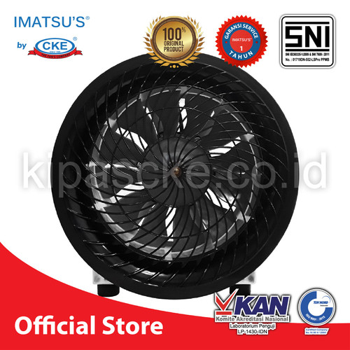 Portable Ventilator / Blower / Exhaust 12" IMATSU EXS-STH300-2-NB-AS