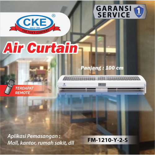 CKE Air curtain FM-1210-Y-2-S-TS Air Door Tirai Udara