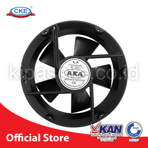AC COOLING FAN BALL BEARING BULAT HITAM 22060HBL2 220X220X60 5BLD KOMP