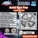 Axial Box Fan AFL-FBD(J)-1000/1-FB 36 Inch CKE Kandang Ayam Gudang