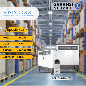 AIR COOLER MISTY COOL ACB-TJ-HBK80Y 220V PENYEJUK RUANGAN