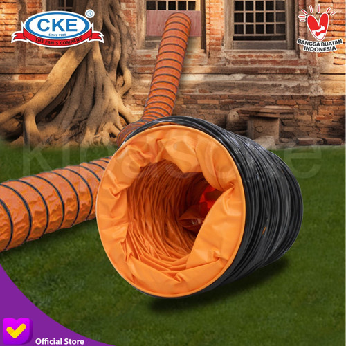 FLEXIBLE DUCT CKE FD-10/5M-C-GM 10" 5 METER DUCT HOSE