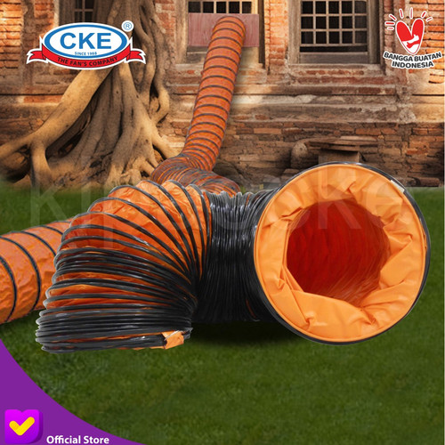 FLEXIBLE DUCT CKE FD-10/5M-C-GM 10" 5 METER DUCT HOSE